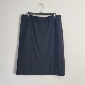 Counterparts Black Pencil Straight Skirt 14
